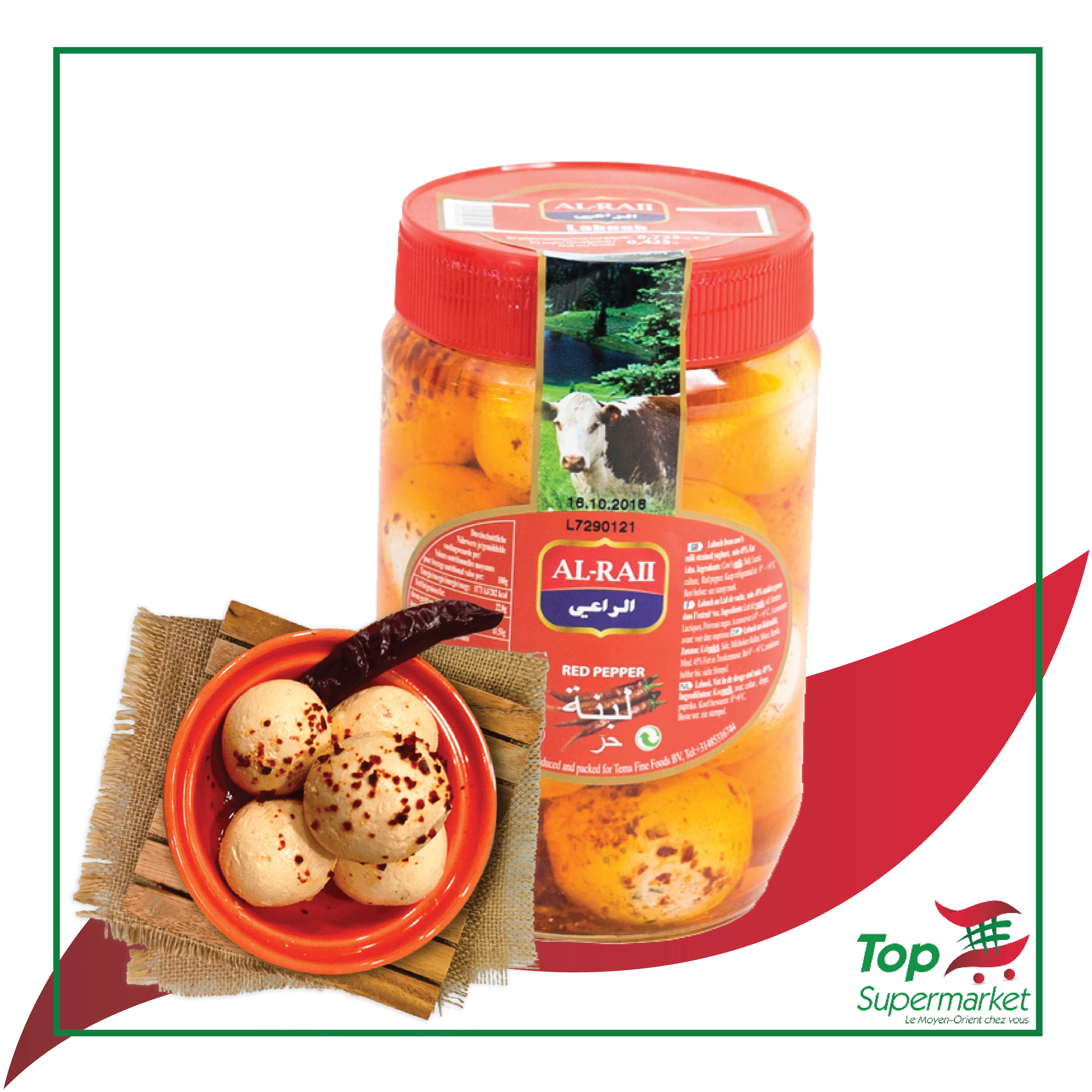 Al-Raii Labneh Hot (Glas) 425gr